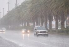 أمطار رعدية على معظم مناطق المملكة