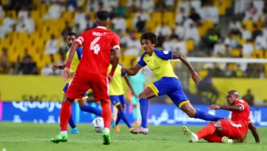مباراة النصر وضمك