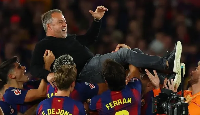 برشلونة يهزم ريال مدريد وكان بطل الدور الإسباني 2025/2026